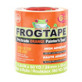 FrogTape ProGrade Orange Painters Tape 1 Inch Wide (0.94 in x 60 yd), High Adhesion Masking Tape for Indoor & Outdoor Applications, Orange, 6 Roll Pack (105673) - size: 6 Rolls, 0.94" x 60 Yds