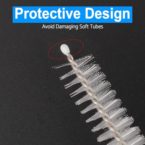 Long Straw Cleaner Brush - Long Pipe Cleaners, Long Tube Cleaning Brush