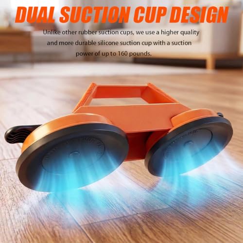 Floor Gap Fixer Tool, Heavy Duty Suction Cup Laminate Repair Kit.