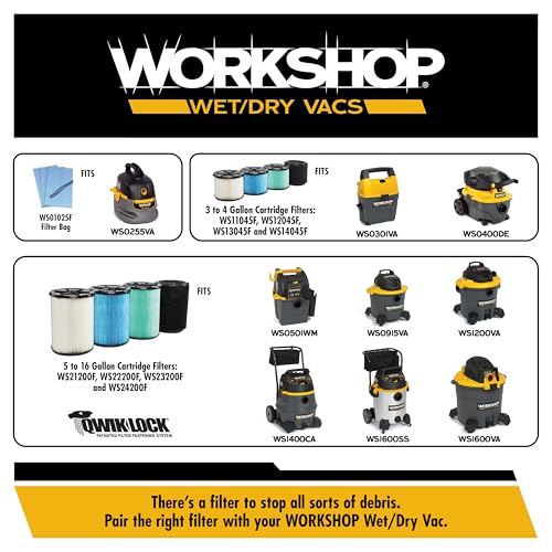 WORKSHOP Wet/Dry Vacs WS12552A 1-1/4-in. Auto Detailing Vac Attachment Kit