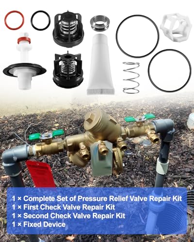3/4 Inch Backflow Preventer Repair Kit Pressure Vacuum Valve Set