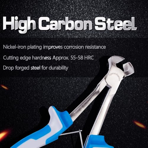 SPEEDWOX 5-1/2 Inches Long Reach End Nippers Mini End Cutting Pliers - style: End Nippers