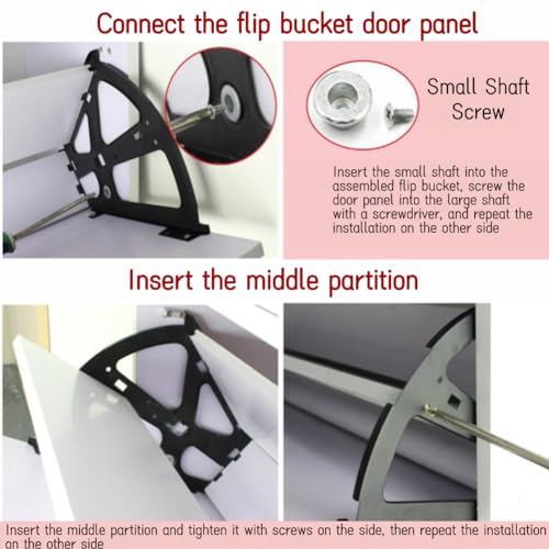 Haofy 4Pcs/Set Home Furniture Hinge Shoes Drawer Cabinet Flip Replacement Plate Frame Turning Rack Accessory