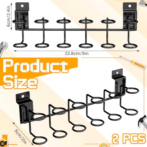 Blulu 2 Pcs Slatwall Screwdriver Holders Slatwall Plier Holders Screw Driver Organizers Screw Driver Hooks and Hangers Accessories for Clothing Home Garage Shop Retail Display