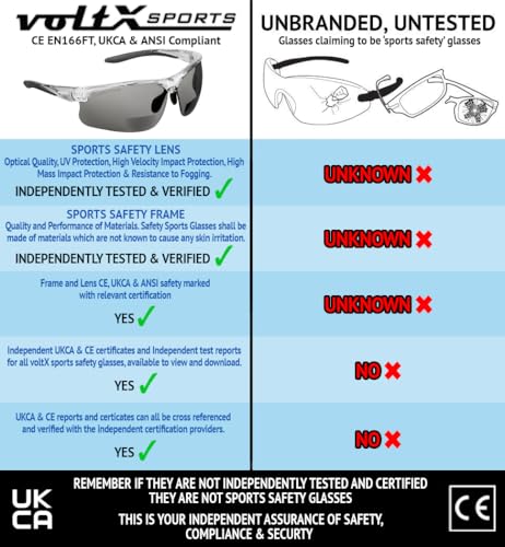 voltX ULTIMATE SPORTS Smoke Bifocal Reading Safety Glasses +3.0 Dioptre - color: Vx612 Smoke, size: +3.0 Dioptre