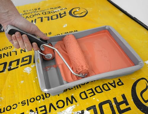 ROLLINGDOG Paint Roller kit with Extension Pole - color: 3" &9" paint roller kit