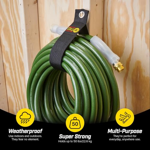 Heavy-Duty Wrap-It Storage Straps, 28-inch (2 Pack) - size: 28" (2-Pack)
