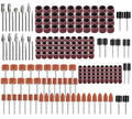 Tungsten Carbide Burr, Sanding Drums & Grinding Stone Set, 194 Pcs - size: 194 Pcs