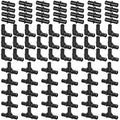 90pcs 1/2" Poly PPSU Barb Crimp PEX Fitting Combo, No Lead - size: 1/2" Combo, 90pcs