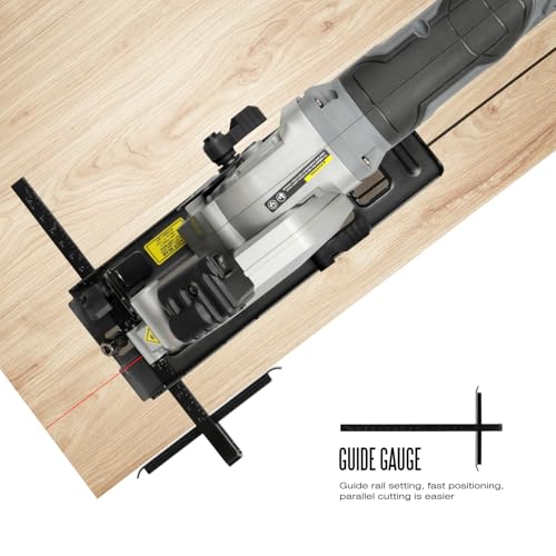 4A Mini Circular Saw Corded Compact Saw with Laser Guide - style: Corded 4A