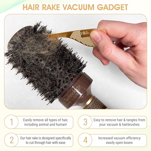 Pikk-it® Vacuum Hairbrush Cleaner Tool