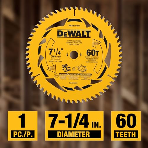 DEWALT 7-1/4 in. 60T Circular Saw Blade (DWA271460)