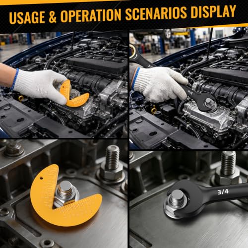 GRENPRO 23PCS Ratcheting Combination Wrench Set SAE Metric Mechanic Tools - style: 23PCS Ratcheting Wrench Set (Metric&SAE)