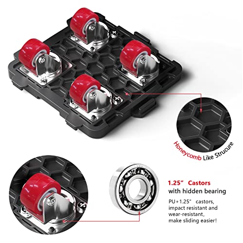 ONEON Furniture Mover with Wheels & Aux. Lifter-Connect Dolly