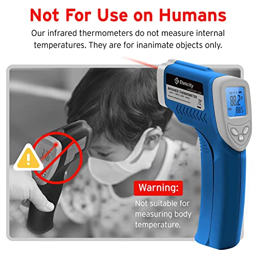 Etekcity Infrared Thermometer Laser Temperature Gun, -58°F~1130°F, Blue - color: Blue, style: Advanced