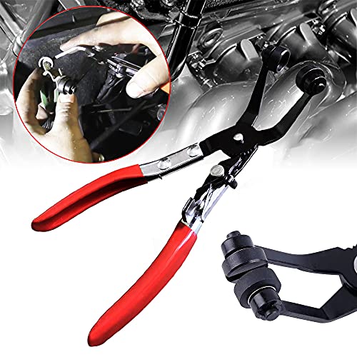 45° Hose Clamp Pliers Automobile Water Pipe Pliers Angled Swivel Jaw Locking Car Pipe Hose Clamp Pliers Fuel Coolant Clip - style: 45° Pliers