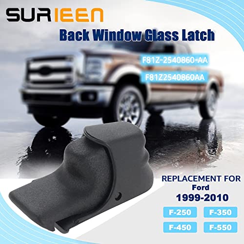 F81Z2540860AA Rear Window Latch, Truck Sliding Rear Window Latch