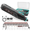 101-Piece 4V Mini Cordless Rotary Tool Kit with Organized Storage Case - 5-Speed High-Torque for Jewelry Making, Wood Carving, 3D Printer Sanding/Polishing - USB Rechargeable & Ready to Use