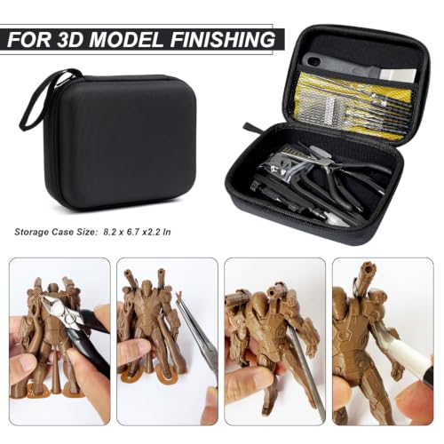 52PCS 3D Printer Tools Kit with Storage Case - style: 2026 New Basic Set