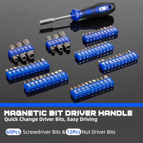 Prostormer 240-Pieces Mechanic Tool Set with Aluminium Tool Box