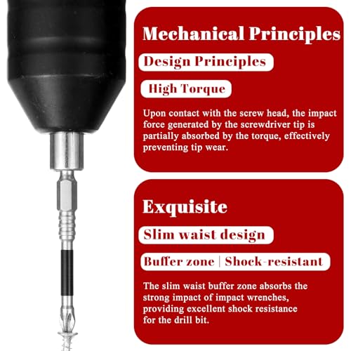 8pcs Drill Bit Magnetizer Screwdriver Magnetizer for Impact Drivers