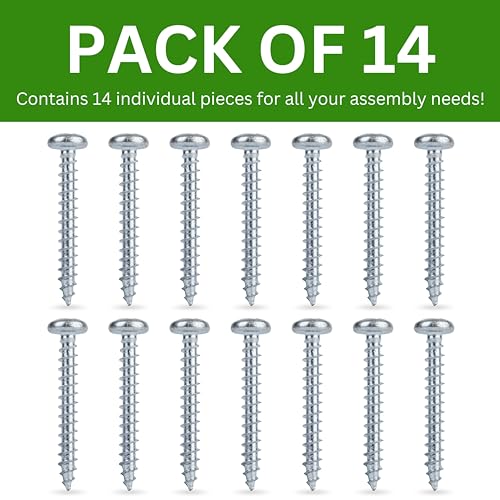 Spare Hardware Parts Replacement for IKEA Furniture Screw Chipboard Flat TRX Screw (109568) - size: 109568