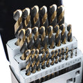 29PCS Metal Drill Bit Set, M2 Twist Drill Bits with Case