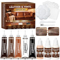 Vigorder Leather Repair Kit for Furniture, Vinyl Repair Kit - Easy DIY Solution to Fix Scratches, Tears, Holes, and Peeling