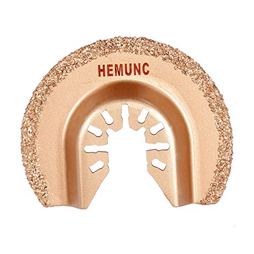 6pcs Universal Carbide Oscillating Saw Blades, HEMUNC Mixed Multitool Saw Blades - size: Assorted Carbide Blades Kit