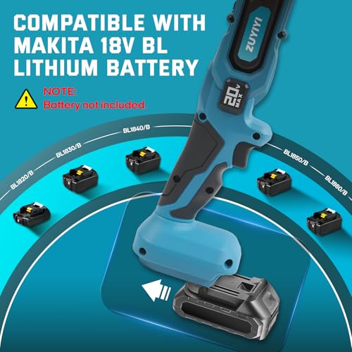 Cordless Belt Sander for Makita 18V, 1/2" x 18" Detail Sander