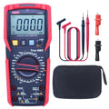 UNI-T UT89X Digital Multimeter Tester, TRMS 6000 Counts AC DC 1000V Multimetro Volt Ohm Meter Automotive Electrical Capacitance Multimeter, Measures Current Temperature NCV Resistance - style: UT89X[Temperature, Live wire test]