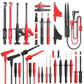 Goupchn 25PCS Silicone Multimeter Test Leads Kit for Electrical Testing - style: 25PCS