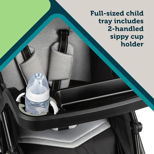 Safety 1st Grow and Go Flex 8-in-1 Car Seat Stroller Combo, Baby Stroller Travel Systems for Infants 4-30 lbs, Stroller and Carseat Combo Set, Night Rider - color: Night Rider