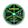 Metal Circular Saw Blade - 7-1/4" TCT Cutting Blade 48T Tungsten Carbide Tipped Blade Arbor 15.87mm for Steel, Iron, Nickel, Titanium, Ferrous Metals, Steel Pipe - size: 7-1/4"(184mm)
