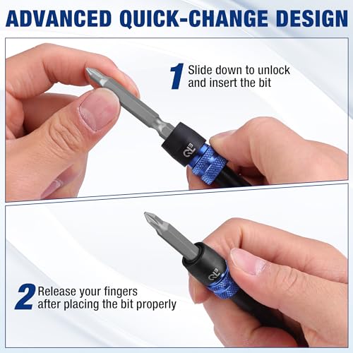 WORKPRO Drill Bit Extension, 6" Drill Screwdriver Bit Holder - style: 6"