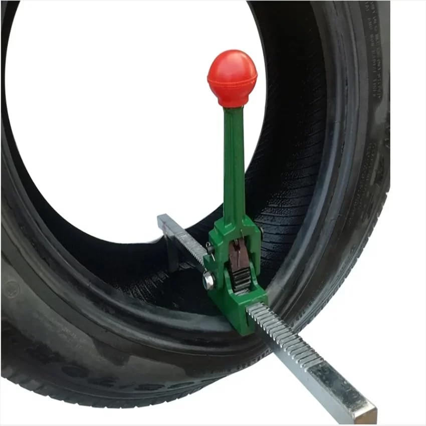 Manual Tire Spreader,Manual Tire Expander,High HardMetal High Hardness Heat Treatment Portable Tire Changer Tool Automotive Truck Tire Repair Kit Tools (Green 14.5inch) - size: Green 14.5inch