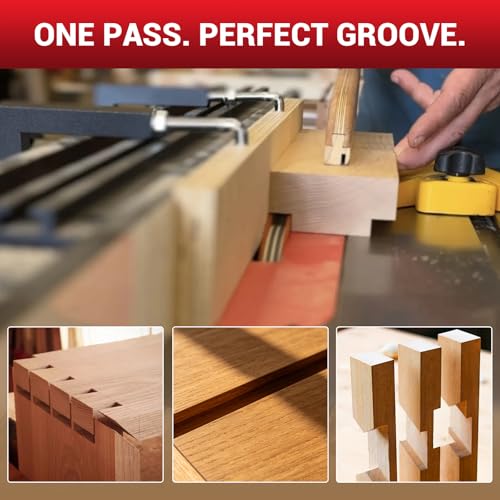 8" Dado Blade Set for Table Saw, 5/8" Arbor with Shims, 23PCS