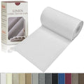 Gheeidau Linen Repair Tape 4x70 Inch Self-Adhesive Couch Patch Repair Fabric Patch for Furniture,Sofas,Cushion,Chairs,Bags,Linen Goods(White) - color: White