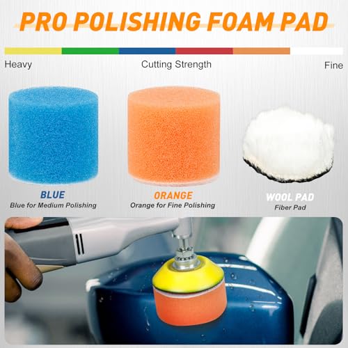 331 PCS 2 Inch Wet Dry Sanding Discs 60-10000 Grit Assorted - style: 2 IN MIX