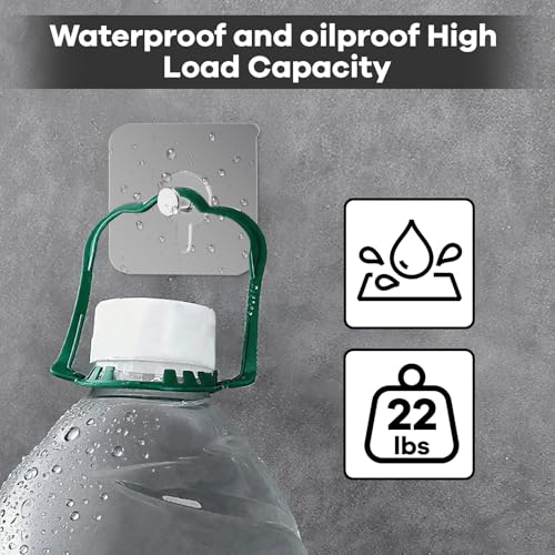 25 Pack Picture Hangers Without Nails,22lbs Load Heavy Duty Adhesive Wall Hooks for Hanging,2 in 1 Reusable Waterproof and Oilproof Hooks for Kitchen, Bathroom, Home, Office - size: 25 Pack, style: 22 lbs(2.2*2.2in)