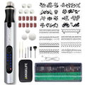 JANGKLIFE USB Rechargeable Engraving Pen with 42 Bits, Mini Rotary Tool kit,Engraver for Wood, Metal, Glass, and Plastic - Ideal for DIY, Jewelry, and Model Making
