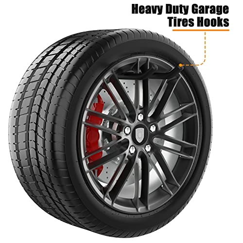 Garage Hooks 12.4 Inch Heavy Duty Garage Metal Hooks