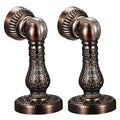 uxcell 2PCS Retro Door Magnetic Catch Holder Stopper Doorstop Zinc Alloy