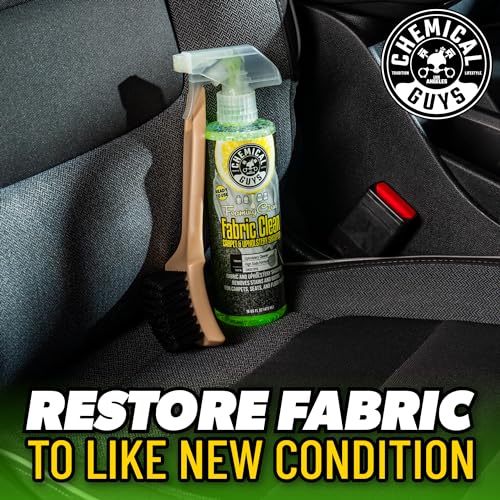 Chemical Guys, Citrus Fabric & Carpet Cleaner Spray with Brush Kit, 16 oz - size: 16 Fl Oz + Brush