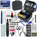 124Pcs 3D Printing Accessory Tools with Tool Bag for Remove/Trim and Finish 3D Print Includes Deburring Tool, Nozzle Cleaning, Removal Scrapers, Finishing Tools,etc. - style: Tools with Oxford bag