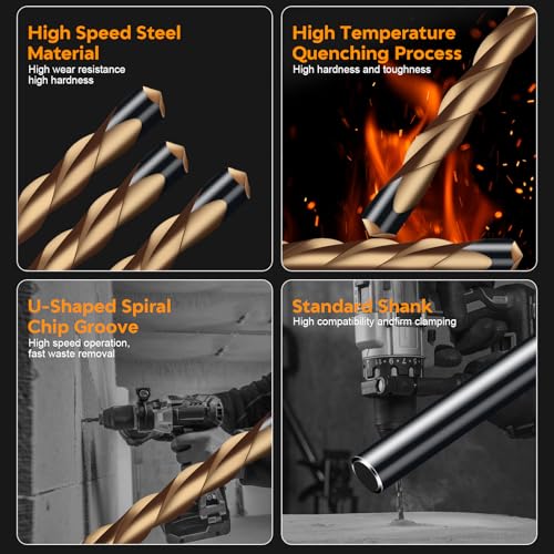 50Pcs Drywall Cutting Tools 5/32" Guide Point Cutting Bits,Drywall Bit Drywall Guide Point Cutting Bits,Used for with Spiral Saw and Power Tools - size: 5/32 in