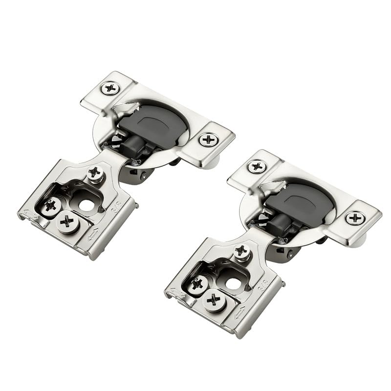 Soft Close Hinges for Kitchen Cabinet Hinges, 3/8 Inch Overlay, 50 Pack - size: 3/8 inch Overlay