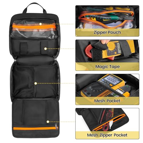 Rexmica Carrying Bag Fits for Fluke Digital Multimeter/325 Clamp Multimeter