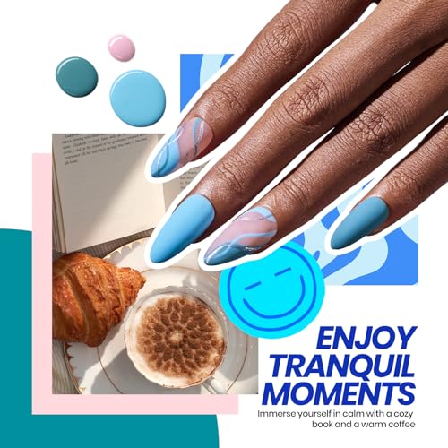 Beetles Gel Nail Polish Kit with UV Light, 68 Pcs 35 Colors Gel Nail Kit - color: Emotional Spectrum - 35 Colors (68 Pcs)