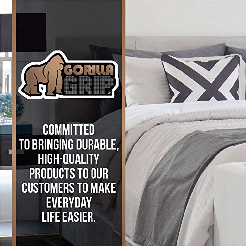 GORILLA GRIP Non Slip Mattress Gripper, Slide Stopper, 54 x 72 Queen - size: 54x72 Queen